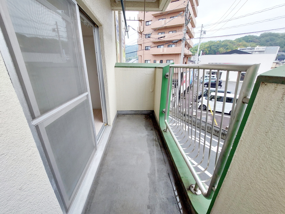 バルコニー東側