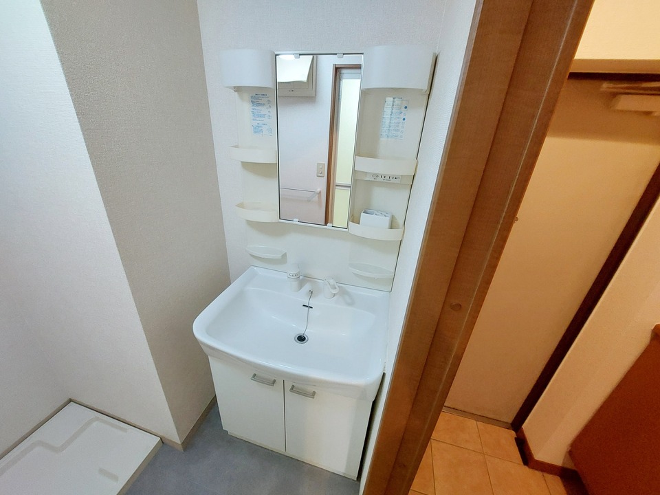 シャワー付洗面化粧台