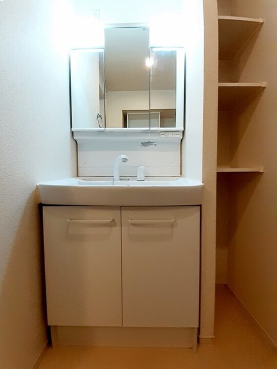シャワー付洗面化粧台