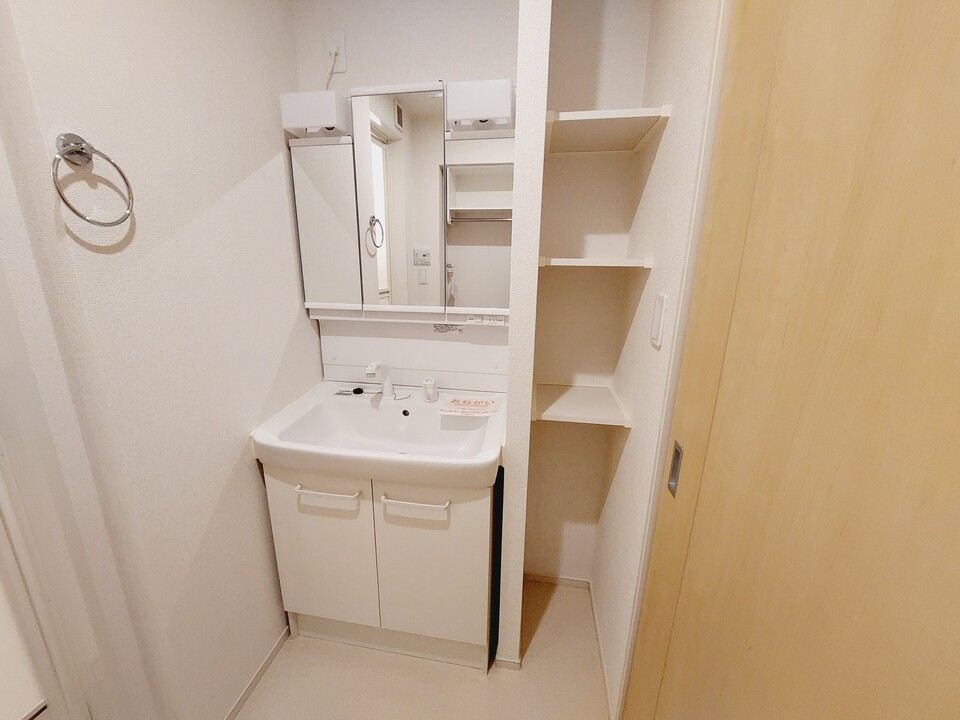 シャワー付洗面化粧台