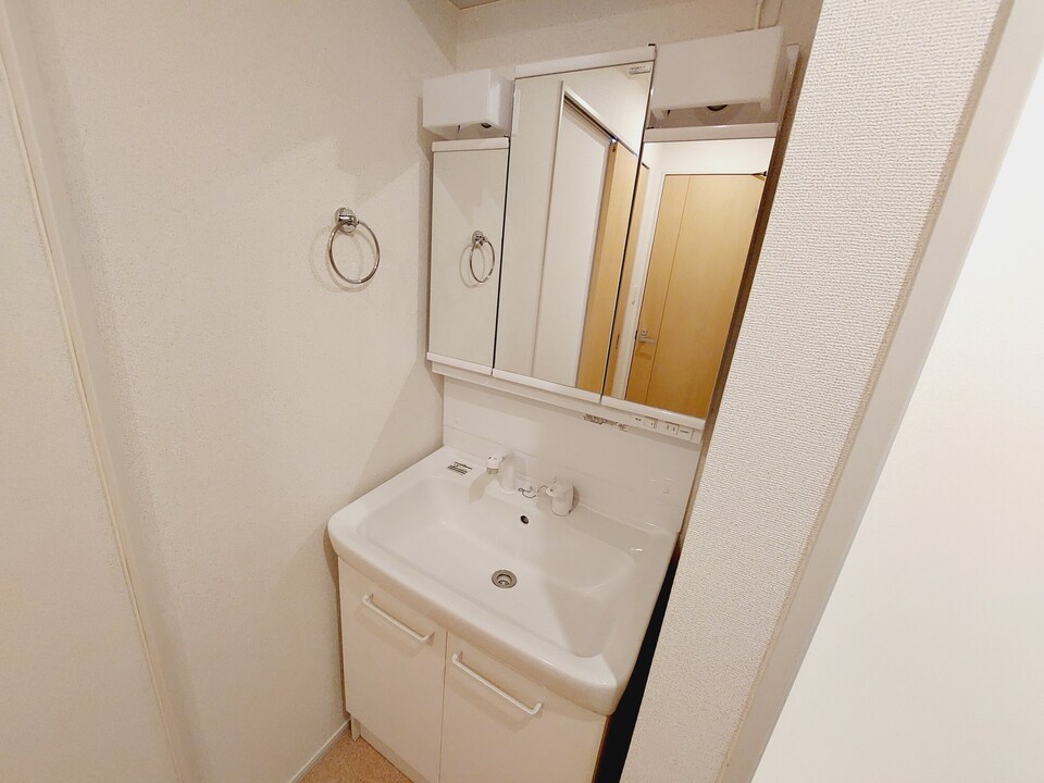 シャワー付洗面化粧台