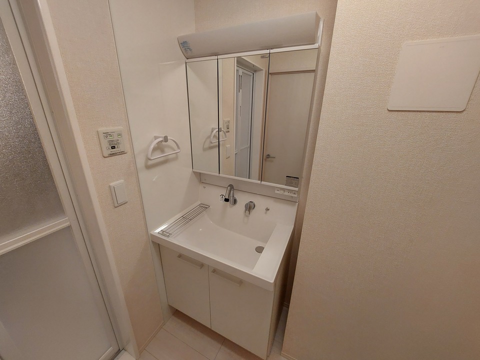 シャワー付洗面化粧台