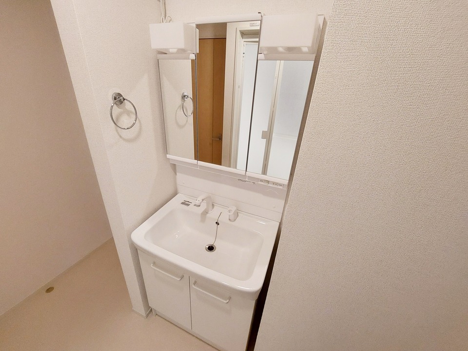 シャワー付洗面化粧台