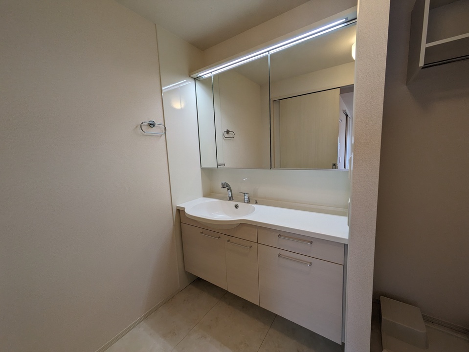 シャワー付洗面化粧台