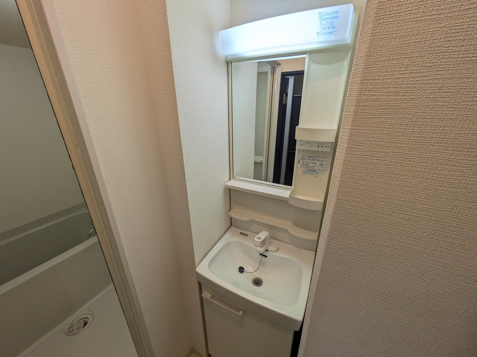 シャワー付洗面化粧台