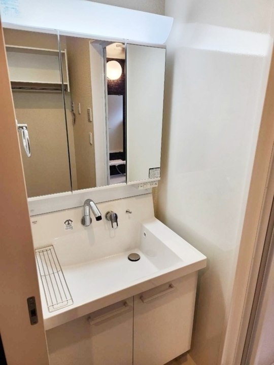 シャワー付洗面化粧台