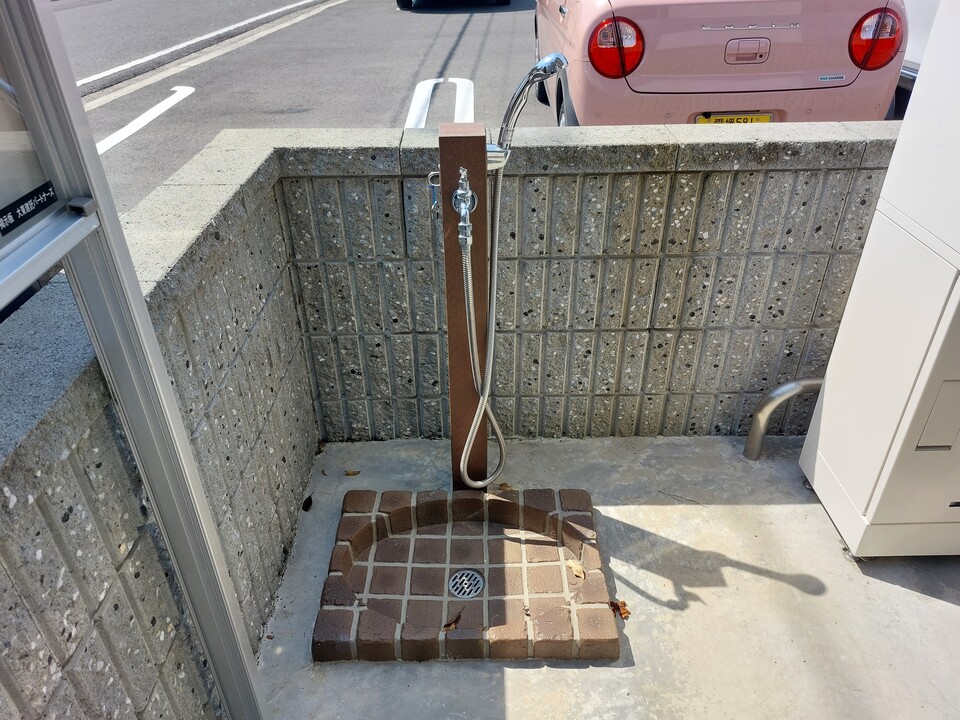 ペット洗い場
