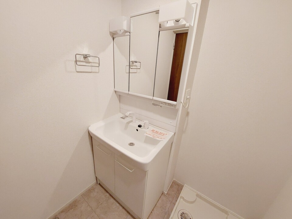 シャワー付洗面化粧台