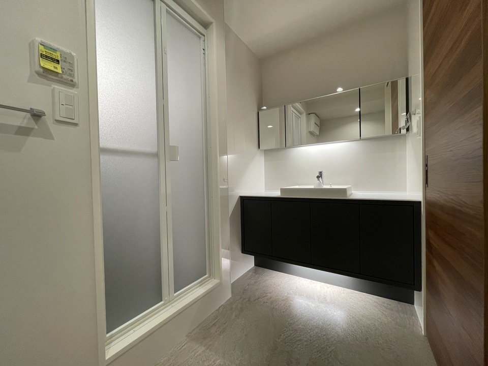 シャワー付洗面化粧台