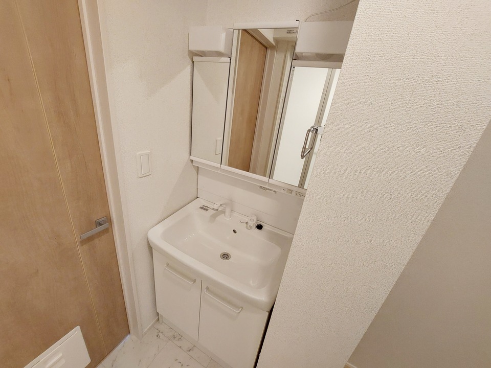シャワー付洗面化粧台