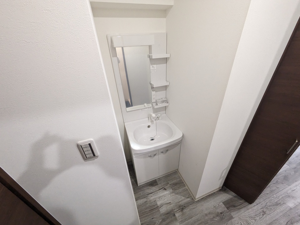 シャワー付洗面化粧台