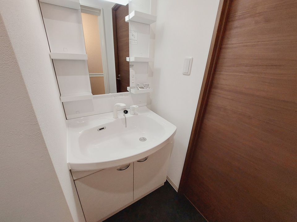 シャワー付洗面化粧台