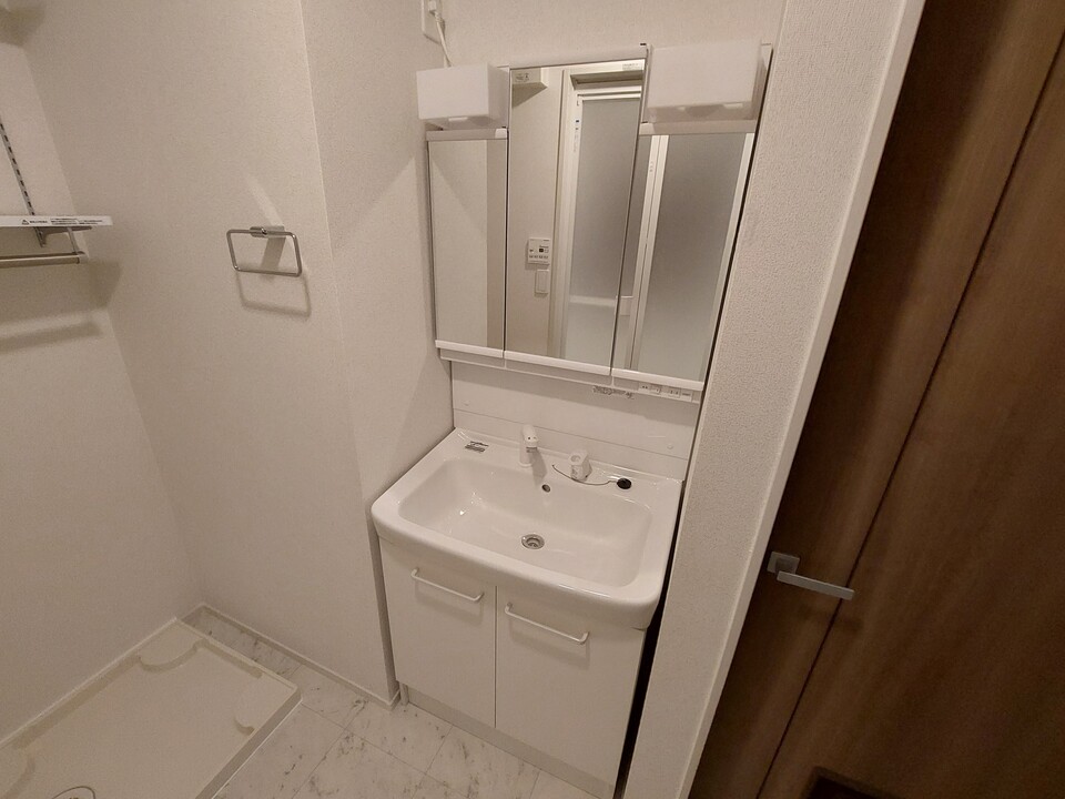 シャワー付洗面化粧台