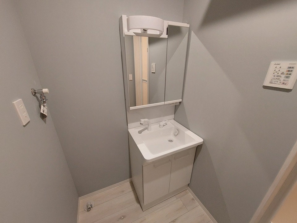 シャワー付洗面化粧台