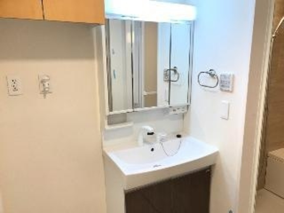 シャワー付洗面化粧台