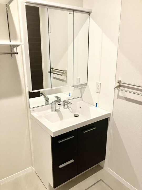 シャワー付洗面化粧台