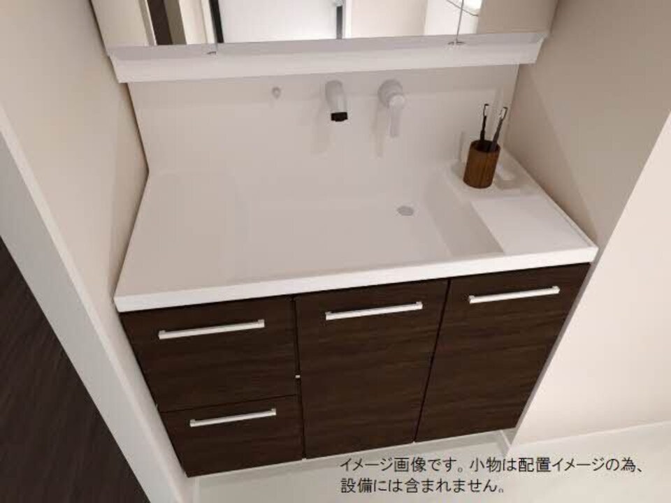 シャワー付洗面化粧台