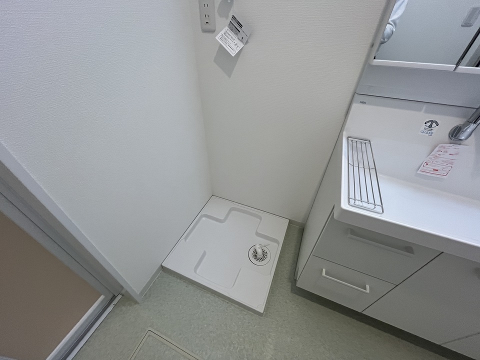 室内洗濯機置き場場