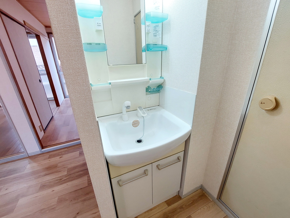 シャワー付洗面化粧台