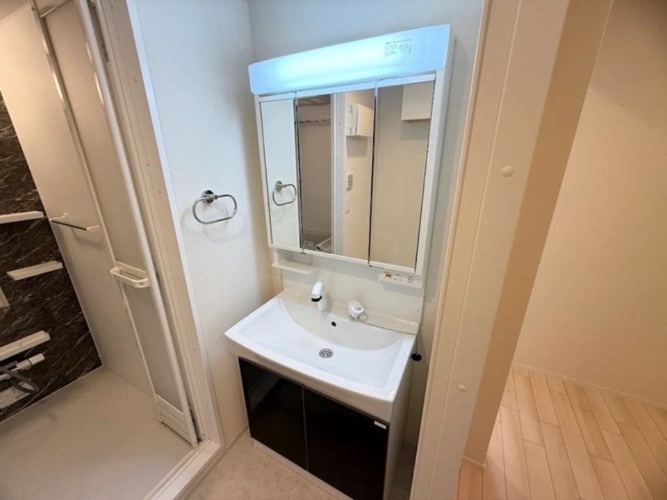 シャワー付洗面化粧台